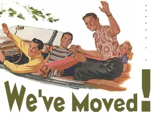we've moved